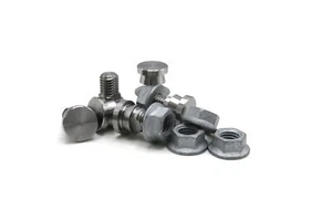 Pottinger OEM Knife Lock Nut and Knife Bolt Pack of 6, 122.306 and 119.013 - Picture 1 of 5