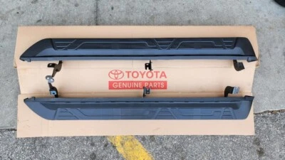 Tablas de correr negras originales Toyota 4Runner Trail Edition PT938-89200 Foto 1 de 4