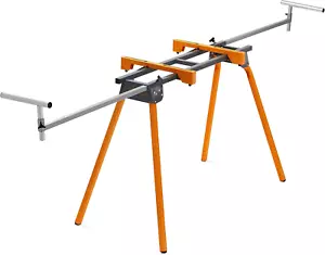 Universal Miter Saw Stand with Quick Release Tool Mounting System- Portable Mite - Picture 1 of 7