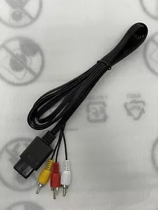 N64 SNES GameCube 6FT RCA AV TV Audio Video Stereo Cable Cord For Nintendo 64 - Picture 1 of 4