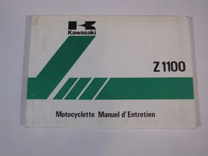 KAWASAKI Z1100 Z1100-A1 MANUEL D'ENTRETIEN - Picture 1 of 1