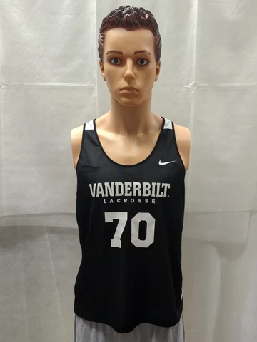 Team Issued Vanderbilt Women's Lacrosse Reversible Jersey Nike L NCAA Cover