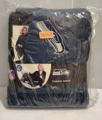 Manta envolvente para mujer Seattle Seahawks NFL 55"x53,5" Foto 1 de 2