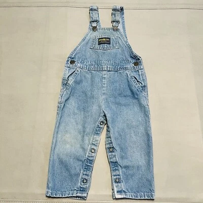 Jean de mezclilla Oshkosh B’gosh de colección EE. UU. lavado ligero general 24M/2Y-8927 Foto 1 de 4