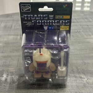 Transformers TF-3 Decepticon Blitzwing GID Action Vinyls Hastings Exclusive New