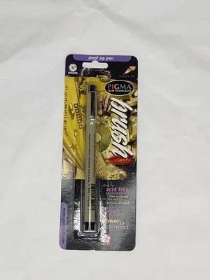 Pigma Brush Brown Ink Archival Brush Tip Artist Pen 38081 - NEW - Image 1 of 3