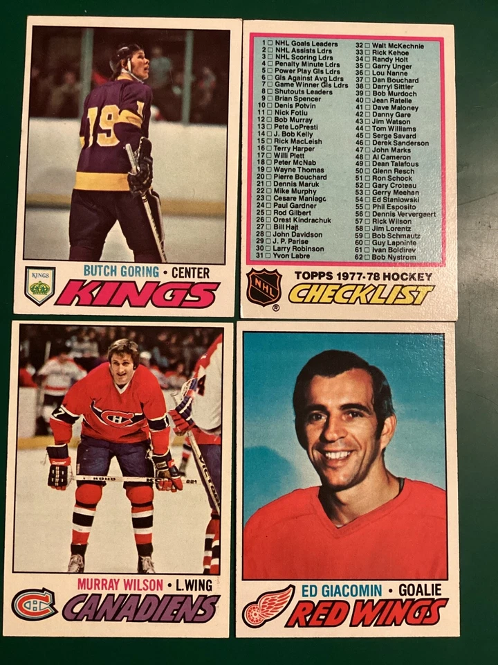 1977 Topps Hockey U Pick All Pictured Combine Ship Discount 1-80 - Image 1 of 1