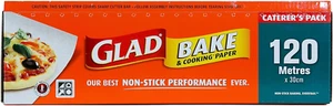 Glad Bake and Cooking Paper, 120 Metre Non-Stick Baking Paper from Glad - Picture 1 of 12