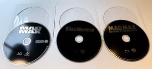 Mad Max Trilogy: Original, Road Warrior, Beyond Thunderdome Blu-ray, DISCS ONLY - Picture 1 of 1