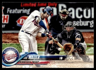 2018 Topps Joe Mauer Minnesota Twins #231 - Image 1 of 2