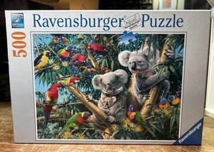 New Koalas In A Tree Jigsaw 500 Piece Ravensburger Jigsaw Puzzle - Picture 1 of 2