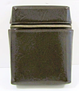 Louis Vuitton Monogram Glace Ray Waist Bag Leather Brown Used LM0091 - Picture 1 of 7