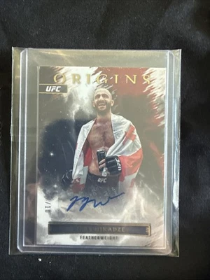 2023 Panini Chronicles UFC - Origins Autographs Giga Chikadze #OA-GCH Red (AU) - Image 1 of 2