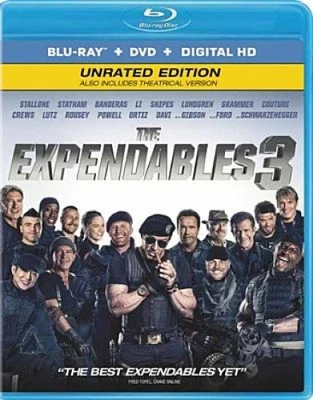 The Expendables 3 [Blu-ray + DVD + Digital HD] [Region 1] - DVD - New - Image 1 of 2