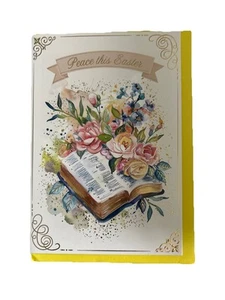 Easter Greeting Card- Peace This Easter - Religious - Imagen 1 de 3