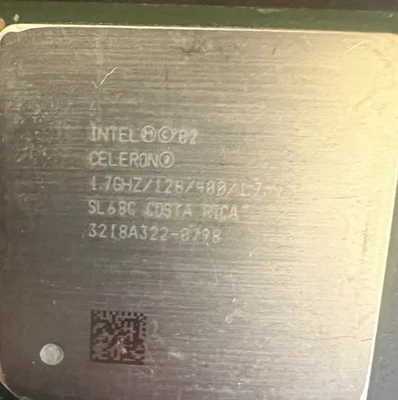 Intel Celeron 1.7 GHz Desktop CPU Processor- SL68C - Image 1 of 4