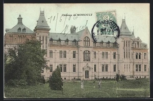 CPA Montsoult, Chateau, facade 1906 - Picture 1 of 2