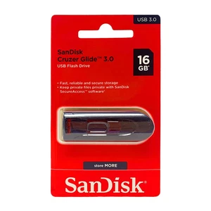 SanDisk 16GB Cruzer Glide USB 2.0/3 Flash Drive 5-Set – Secure, Portable Storage - Picture 1 of 7