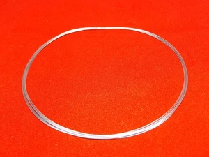 Edelstahl Halsreif 7-reihig mit Bajonettverschluß 43 cm lang Collier Halskette - Bild 1 von 1