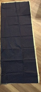 Fabric Traditions Mini Stars On Navy Fabric 1.5 Yards Vintage 1990 NOS - Picture 1 of 3