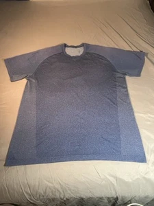 Herren T-Shirt Lululemon Kurzarm Blau Stretch Vent Tech Athletic XL - Bild 1 von 23