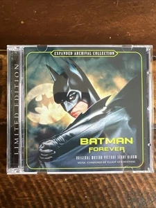 BATMAN FOREVER EXPANDED SOUNDTRACK CD (ELLIOT GOLDENTHAL) Limited Lalaland Rec - Picture 1 of 10