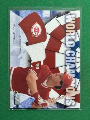 2002 Topps Stadium Club Baseball World Champion Relics #WC-PO Paul O'Neall - Image 1 of 2