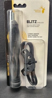 ESTABILIZADOR TROPHY RIDGE BLITZ AS1007 con eslinga de muñeca y equipo de tiro con arco de montaje en cuero Foto 1 de 4