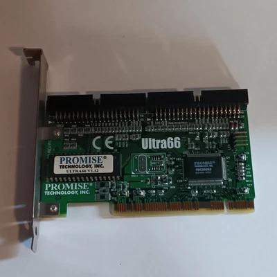 Promise Technology Ultra66 IDE/PCI Controller Card, untested - Image 1 of 4