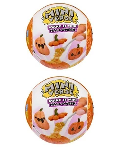 MGA's Miniverse - Halloween Twinpack Craft Playsets for Kids - Picture 1 of 8