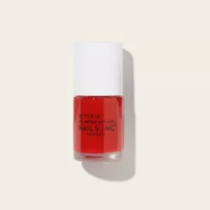 Nails Inc St James Nail Polish Varnish Glossy Bright Red Shade 10ml Pillowbox - Picture 1 of 1