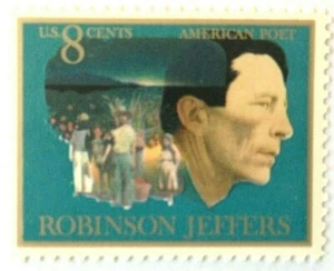 ROBINSON JEFFERS - 8 cent COMMEMORATIVE STAMP - 1973 USPS MNH - Picture 1 of 1