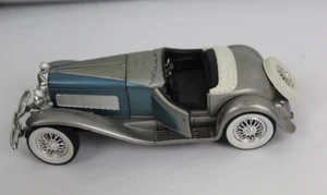 Signature Models 1935 Duesenberg SSJ Blue/Silver 1:32 Scale Die-Cast Car - Picture 1 of 4