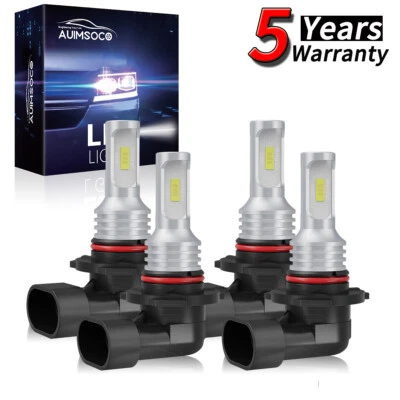 Kit de conversión de faros LED para Honda CRX 1990-1991 bombillas de haz alto/bajo blanco frío Foto 1 de 4