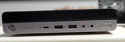 HP Desktop i7 Computer Mini PC i7-8700T 16GB 512GB SSD Windows 11 Pro - Image 1 of 4