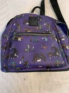 Mochila Loungefly Disney Pesadilla Antes de Navidad Halloween Ciudad Gótica - Imagen 1 de 20
