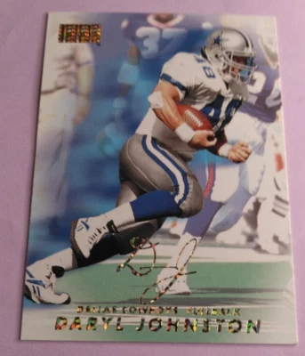 1998 SkyBox Premium Football Card #135 Daryl Johnston Dallas Cowboys - Image 1 of 2