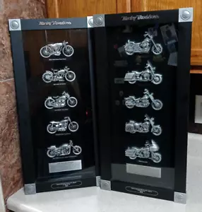 Coppia Vetrine Pubblicitarie Moto Harley-Davidson of Ft Myers 2008/09 - Foto 1 di 6