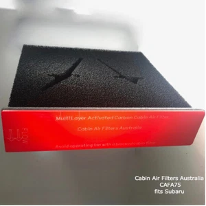 CABIN AIR POLLEN FILTER fits SUBARU FORESTER 2018-2024 BREATHE THE CLEANEST AIR - Picture 1 of 12