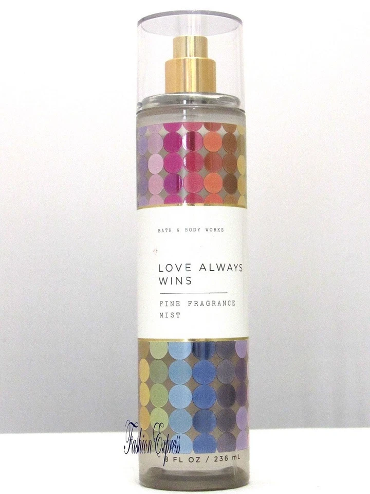 BATH & BODY WORKS LOVE ALWAYS WINS FRAGANCIA SPRAY CORPORAL 8 FL OZ Foto 1 de 1