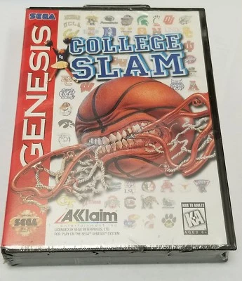 College Slam for Sega Genesis *BRAND NEW & SEALED* - Image 1 of 2
