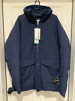 NWT Marmot Men's Oslo GTX Gore Tex 700-Fill Down Jacket Arctic Navy Size XL - Image 1 of 4