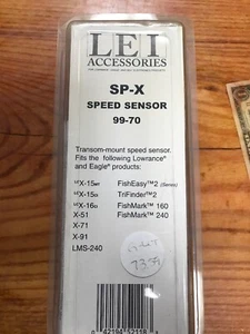 Lowrance, SP-X, 99-70, Speed Sensor, gray plug, Eagle; LOT E3 A-3-1 - Picture 1 of 3