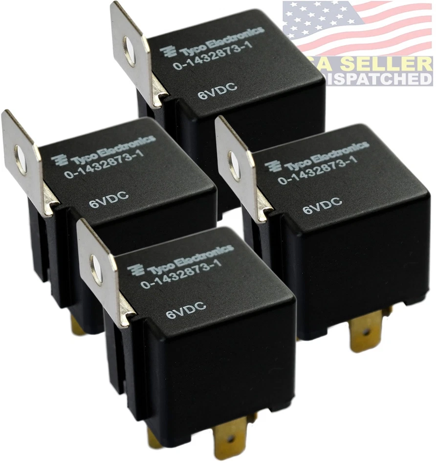 Te CONNECTIVITY Automotive Relays Relay Auto 6v SPDT Plug-in