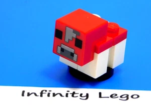 LEGO Baby Mooshroom Minecraft Cow Minifigure The Mushroom Island Animal (21129) - Picture 1 of 3