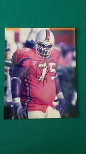 Vince Wilfork Autographed 8X10 Miami Hurricanes Football #75 Photo Patriots - Picture 1 of 3
