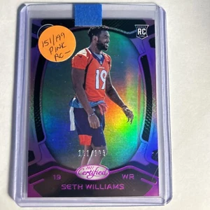 2021 Panini Certified - Rookies Mirror Pink #189 Seth Williams /199 (RC) - Picture 1 of 2