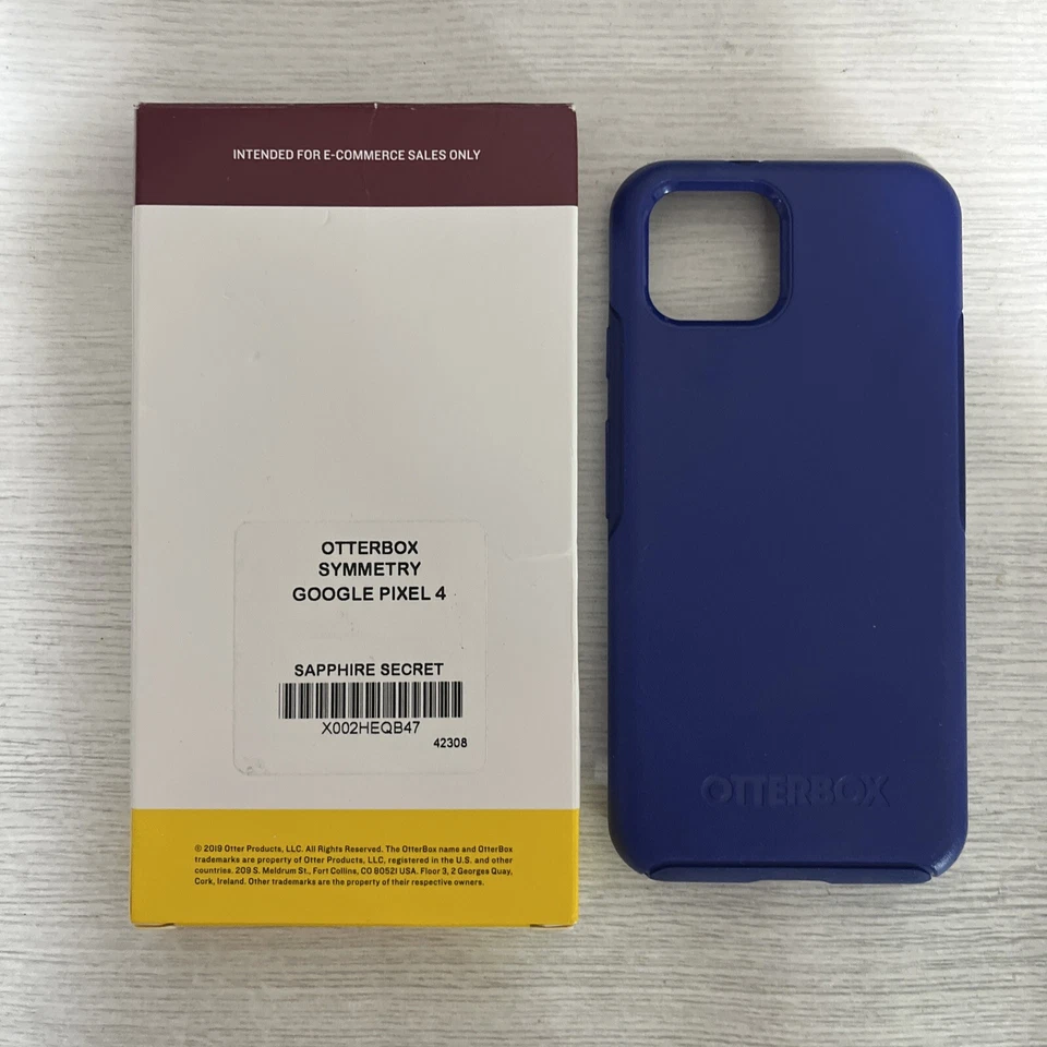 OtterBox Symmetry Series Slim Case for Google Pixel 4 - Sapphire Secret Blue - Image 1 of 1