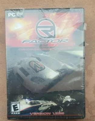 rFactor R Factor Version 1.255 (PC Game 2005) Windows Racing NEW SEALED - Image 1 of 3