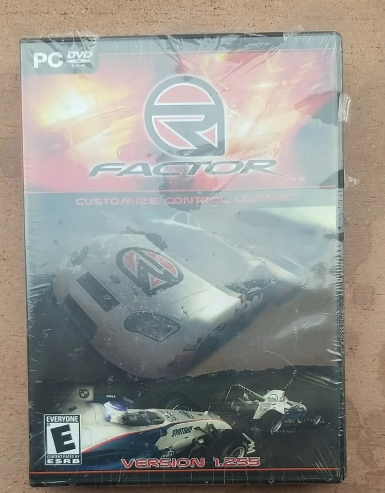 rFactor R Factor Version 1.255 (PC Game 2005) Windows Racing NEW SEALED - Image 1 of 3